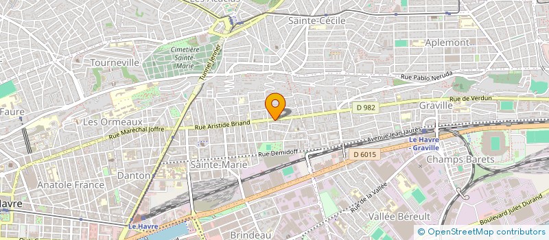 localisation de l'entreprise MADAME FIONA FAWAZ  LE HAVRE