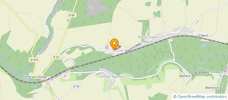 localisation de l'entreprise MADAME FIONA FLAMMAND à ROZET-SAINT-ALBIN