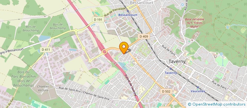 localisation de l'entreprise MADAME FIONA FOIRIEN à TAVERNY