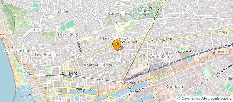 localisation de l'entreprise MADAME FIONA GAJEWSKI  LE HAVRE