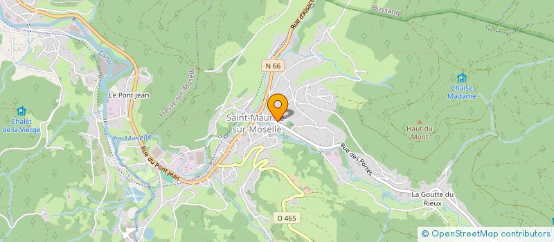 localisation de l'entreprise MADAME FIONA GAJOWSKI  SAINT-MAURICE-SUR-MOSELLE