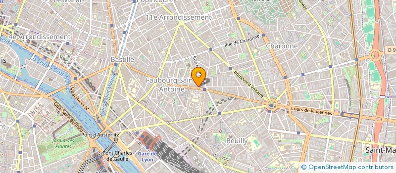 localisation de l'entreprise MADAME FIONA HENHAM  PARIS 11