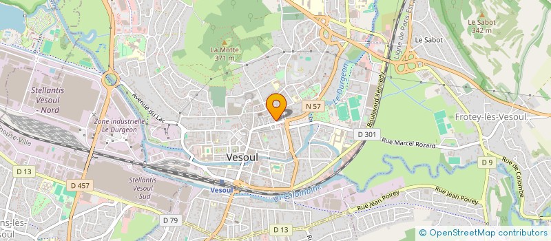 localisation de l'entreprise MADAME FIONA JUNCKER  VESOUL