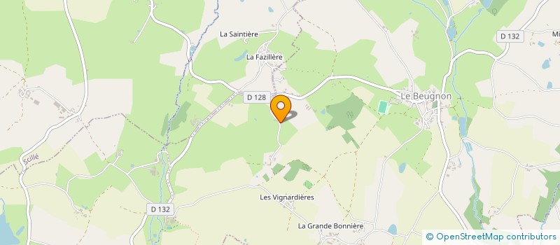 localisation de l'entreprise MADAME FIONA LITTLETON  BEUGNON-THIREUIL