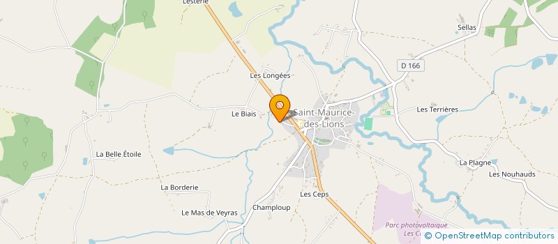 localisation de l'entreprise MADAME FIONA MACDONALD à SAINT-MAURICE-DES-LIONS