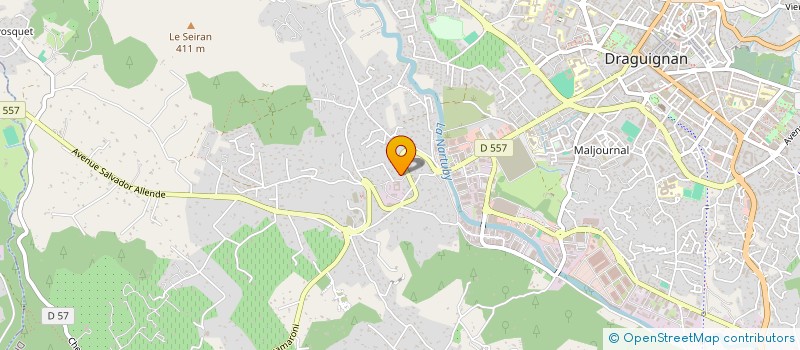 localisation de l'entreprise MADAME FIONA MALLET  DRAGUIGNAN