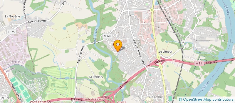 localisation de l'entreprise MADAME FIONA MARGUERITE  LA CHAPELLE-SUR-ERDRE