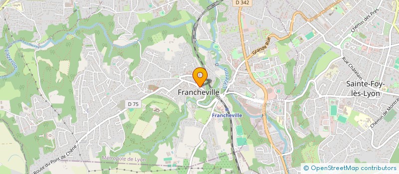 localisation de l'entreprise MADAME FIONA MATHILDE RIOS  FRANCHEVILLE