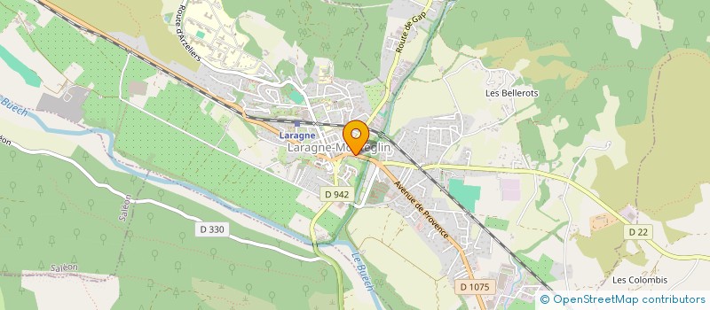 localisation de l'entreprise MADAME FIONA MICHEL  LARAGNE-MONTEGLIN