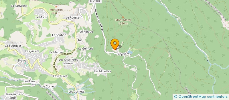 localisation de l'entreprise MADAME FIONA MILLE  REVEL