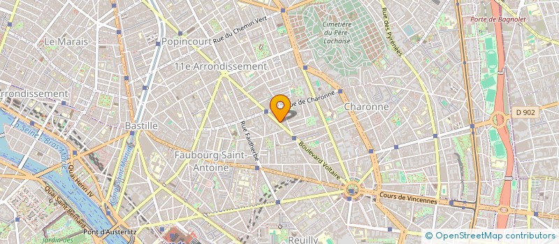 localisation de l'entreprise MADAME FIONA MONACA  PARIS