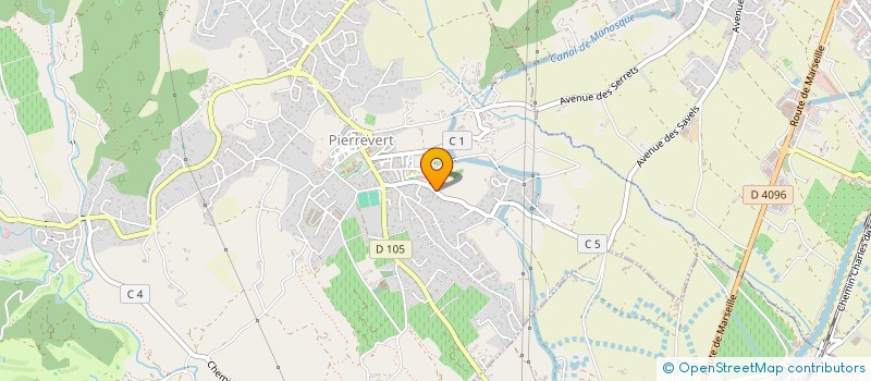 localisation de l'entreprise MADAME FIONA MORRIS  PIERREVERT