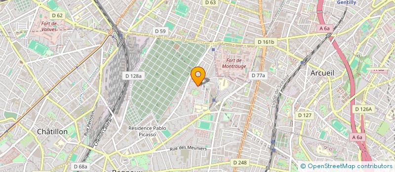 localisation de l'entreprise MADAME FIONA NAZAIRE  BAGNEUX