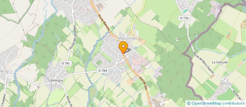 localisation de l'entreprise MADAME FIONA PENAZZI  ORNEX