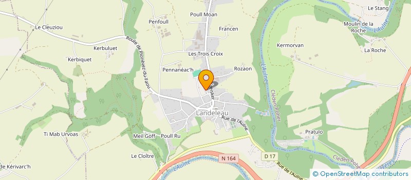 localisation de l'entreprise MADAME FIONA POTTER  CHATEAUNEUF-DU-FAOU