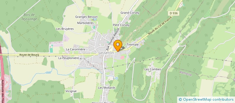 localisation de l'entreprise MADAME FIONA POUILLY  JASSERON