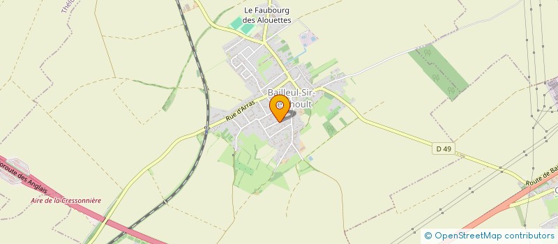 localisation de l'entreprise MADAME FIONA RAYER  BAILLEUL-SIR-BERTHOULT