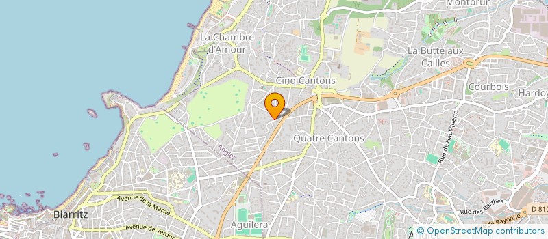 localisation de l'entreprise MADAME FIONA RITUIT à ANGLET