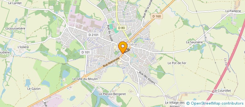 localisation de l'entreprise MADAME FIONA ROBIC  LA FERRIERE