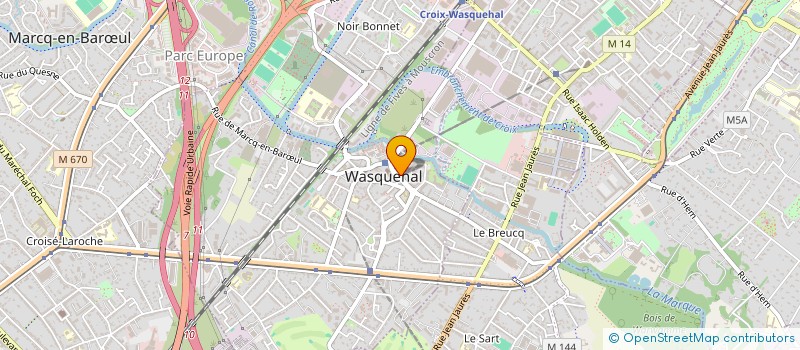 localisation de l'entreprise MADAME FIONA SANSICO  WASQUEHAL