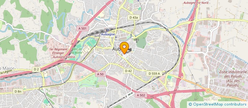 localisation de l'entreprise MADAME FIONA SOUR  AUBAGNE