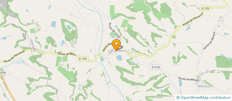 localisation de l'entreprise MADAME FIONA STEVENSON  LAVARDENS