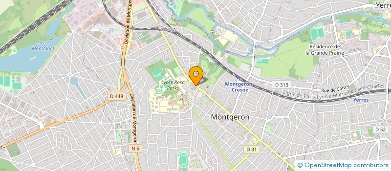 localisation de l'entreprise MADAME FIONA TSUNA  MONTGERON