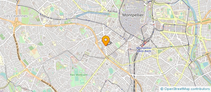 localisation de l'entreprise MADAME FIONA URBAIN à MONTPELLIER