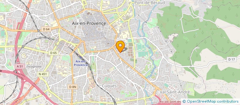 localisation de l'entreprise MADAME FIONA VALENZA à AIX-EN-PROVENCE