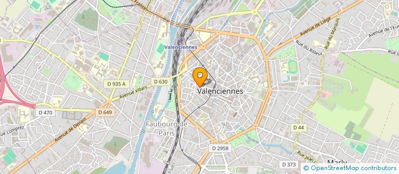 localisation de l'entreprise MADAME FIONA VERSTICHEL à VALENCIENNES