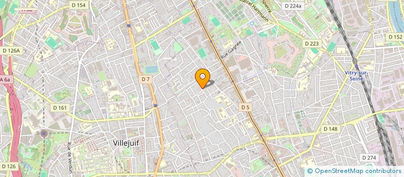 localisation de l'entreprise MADAME FIONA VETTESE à VITRY-SUR-SEINE