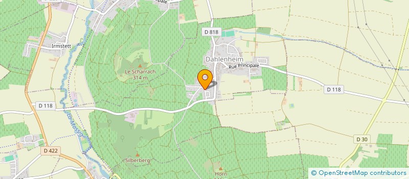 localisation de l'entreprise MADAME FIONA WELSCH  SCHARRACHBERGHEIM-IRMSTETT