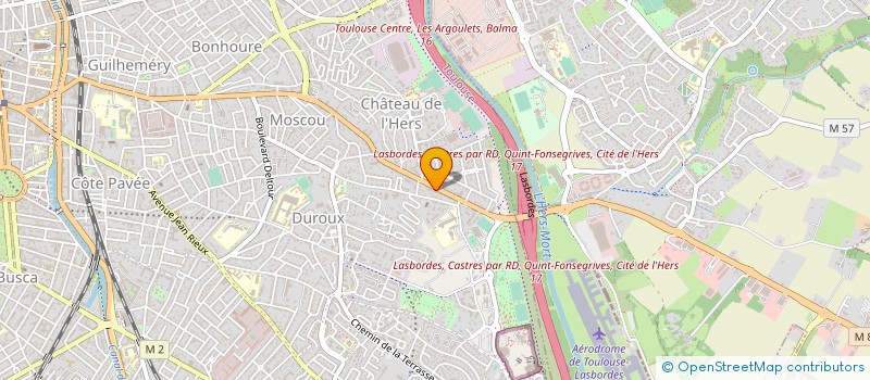 localisation de l'entreprise MADAME FIONA YANAT à TOULOUSE