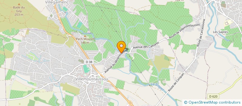 localisation de l'entreprise MADAME FIONA YANNIC  VILLEMOUSTAUSSOU