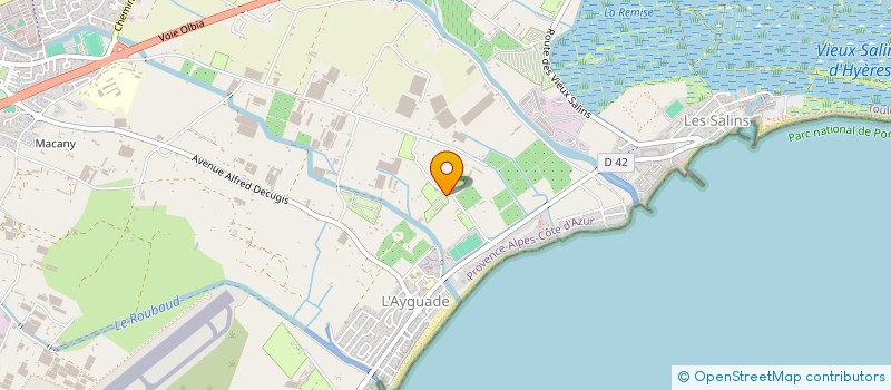 localisation de l'entreprise MADAME FIONNA MARLIER à HYERES