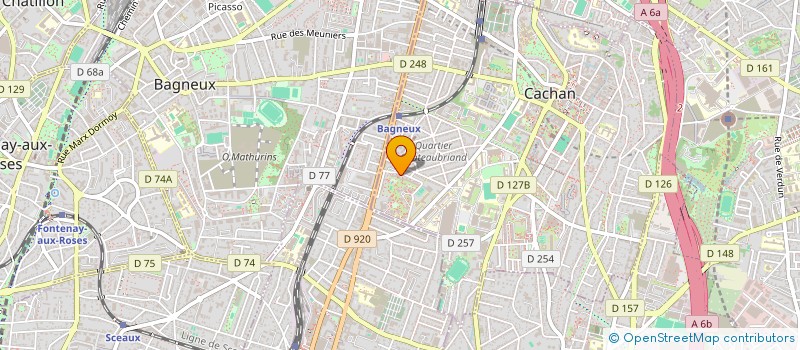 localisation de l'entreprise MADAME FIOVANI MISS NTEMBE  CACHAN