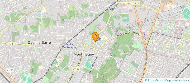 localisation de l'entreprise MADAME FIRMANDE ELISCAR  MONTMAGNY