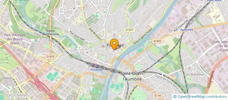 localisation de l'entreprise MADAME FIRMINE AKLE  PONTOISE