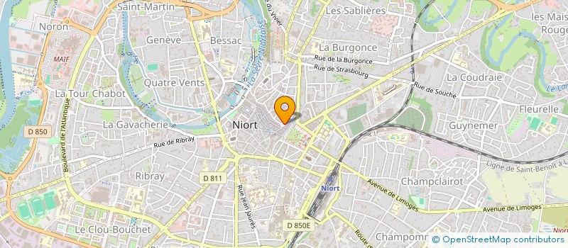 localisation de l'entreprise MADAME FIROOZEH FOTOOHI à NIORT