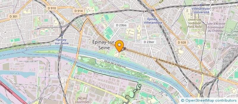 localisation de l'entreprise MADAME FIROUZ BLED à EPINAY-SUR-SEINE