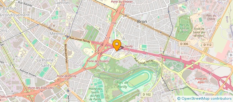 localisation de l'entreprise MADAME FIROUZE REFOUFI à BRON