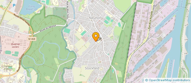 localisation de l'entreprise MADAME FISCHER SCHRAMM à STRASBOURG