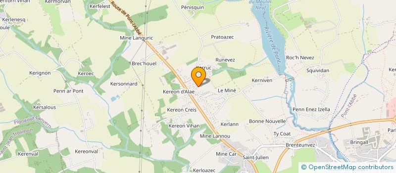 localisation de l'entreprise MADAME FISEI THACH  PLONEOUR-LANVERN