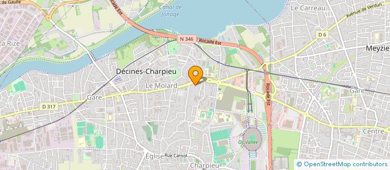 localisation de l'entreprise MADAME FIZA ZAHID  DECINES-CHARPIEU