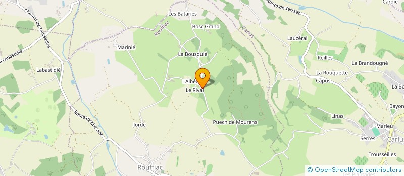 localisation de l'entreprise MADAME FJONA BONSIRVEN à ROUFFIAC