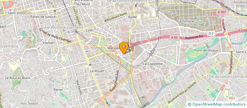 localisation de l'entreprise MADAME FLAURA TERGOU à MARSEILLE