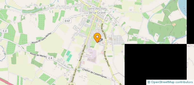 localisation de l'entreprise MADAME FLAVIA BARREIROS  SAINT-NICOLAS-DE-LA-GRAVE