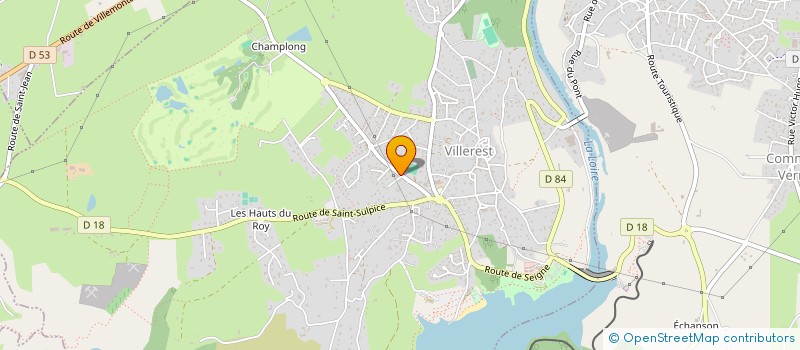 localisation de l'entreprise MADAME FLAVIA BISCAIA  VILLEREST