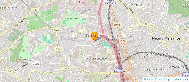 localisation de l'entreprise MADAME FLAVIA CHAI à MONTREUIL