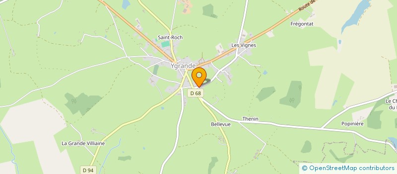 localisation de l'entreprise MADAME FLAVIA MAGARIAN  YGRANDE